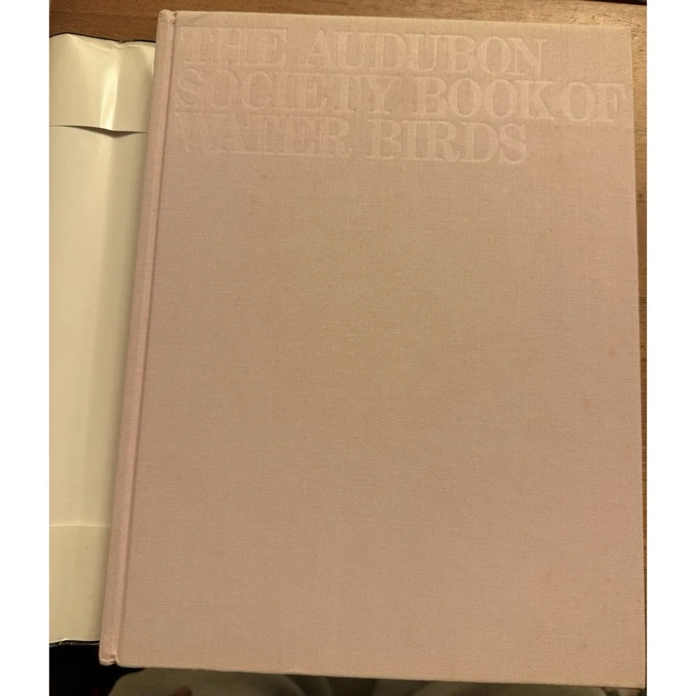 Audubon Society Book of‎ Water Birds 1987 Abrams Les Line